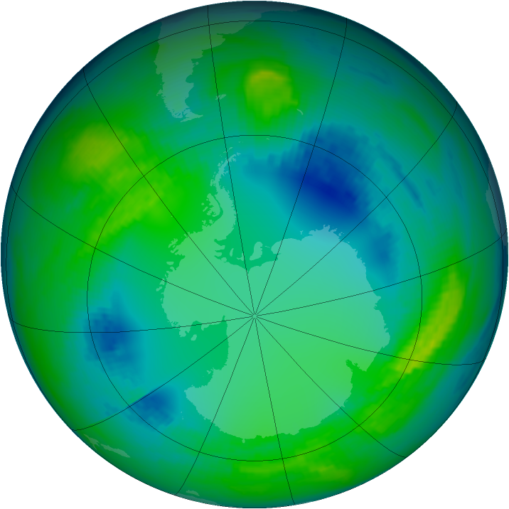 Ozone Map 2002-07-31